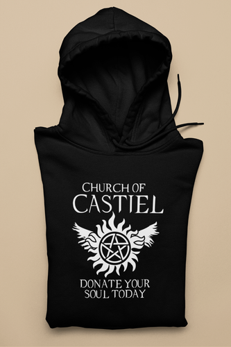 Supernatural - Church of Castiel Hoodie - Picture 2 of 3