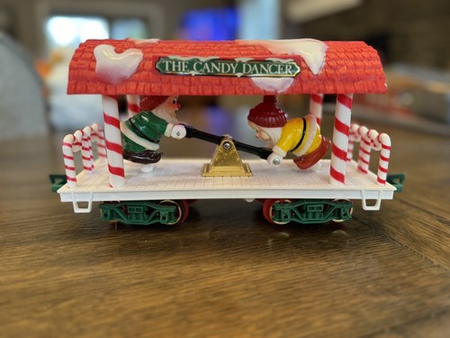 1993 New Bright Christmas G-Scale Animated Motion Up & down motion Train Car - Picture 3 of 5
