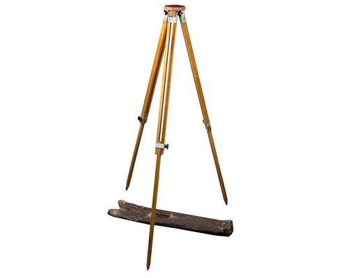 Soviet Wooden Tripod Sliding Tripod Telescopic for Camera Vintage - Picture 2 of 7
