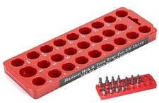 Hansen Global 50000 Hex and Torx Socket Organizer 3/8" Drive