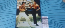 Chuck Norris Signed 11x14 The Way of the Dragon Photo JSA Authentication