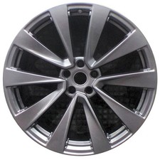 Wheel Rim Tesla X 22 2022 2023 162022601A Painted OEM Factory Front OE 95349