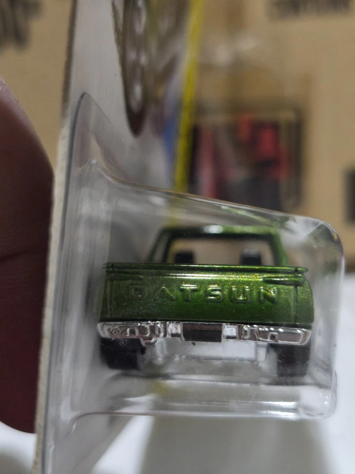 Ventana faltante Hot Wheels Datsun 620 verde HW todo terreno Foto 4 de 4