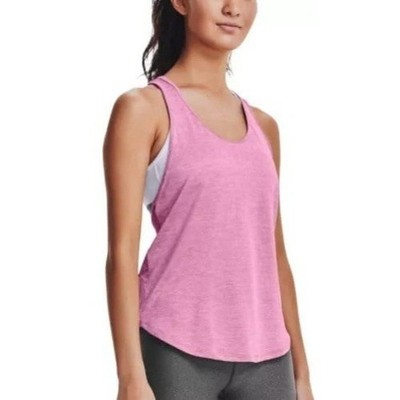 UNDER ARMOUR Damen UA Tech Vent Tank Top Pink Loose Fit Gr. XS / Neu mit Etikett