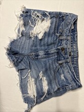 American Eagle Outfitters Women's Size 6 Distressed Strigid Mom Shorts