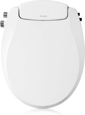 Brondell Ecoseat 102-RW Bidet Toilet Seat Round Dual Temperature Easy Install