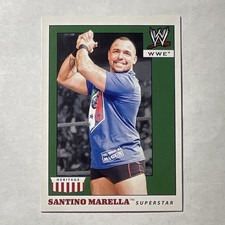 Topps Heritage WWE IV 2008 Santino Marella #43 Wrestling