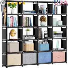 Large Storage Cube Shelf Modular Organizer Durable Bookcase Home Office New