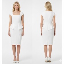 Zara White Dress Size M NWOT