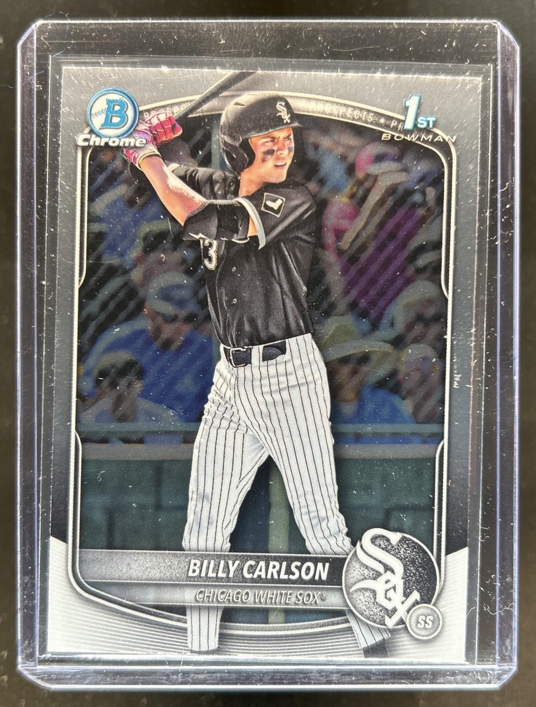 2025 Bowman Draft Billy Carlson Chrome 1st Prospect #BDC-10 White Sox