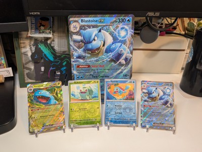Pokemon 151 Blooming Waters Premium Collection 5 Promo Cards Jumbo
