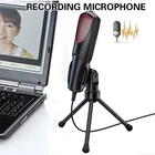 Mic RGB USB-A Condenser Recording Microphone for PS4 PS5 PC Laptop Gaming Audio