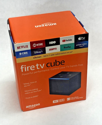 Amazon fire tv cube 2nd generation with Alexa voice remote 2nd gen
