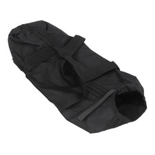 Breathable Cat Grooming Bag Scratch Resistant For Pet Groomers Black Easy To Use