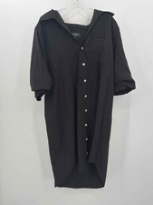 Pre-Owned Karen Kane Black Size Large Short Short Sleeve Dress