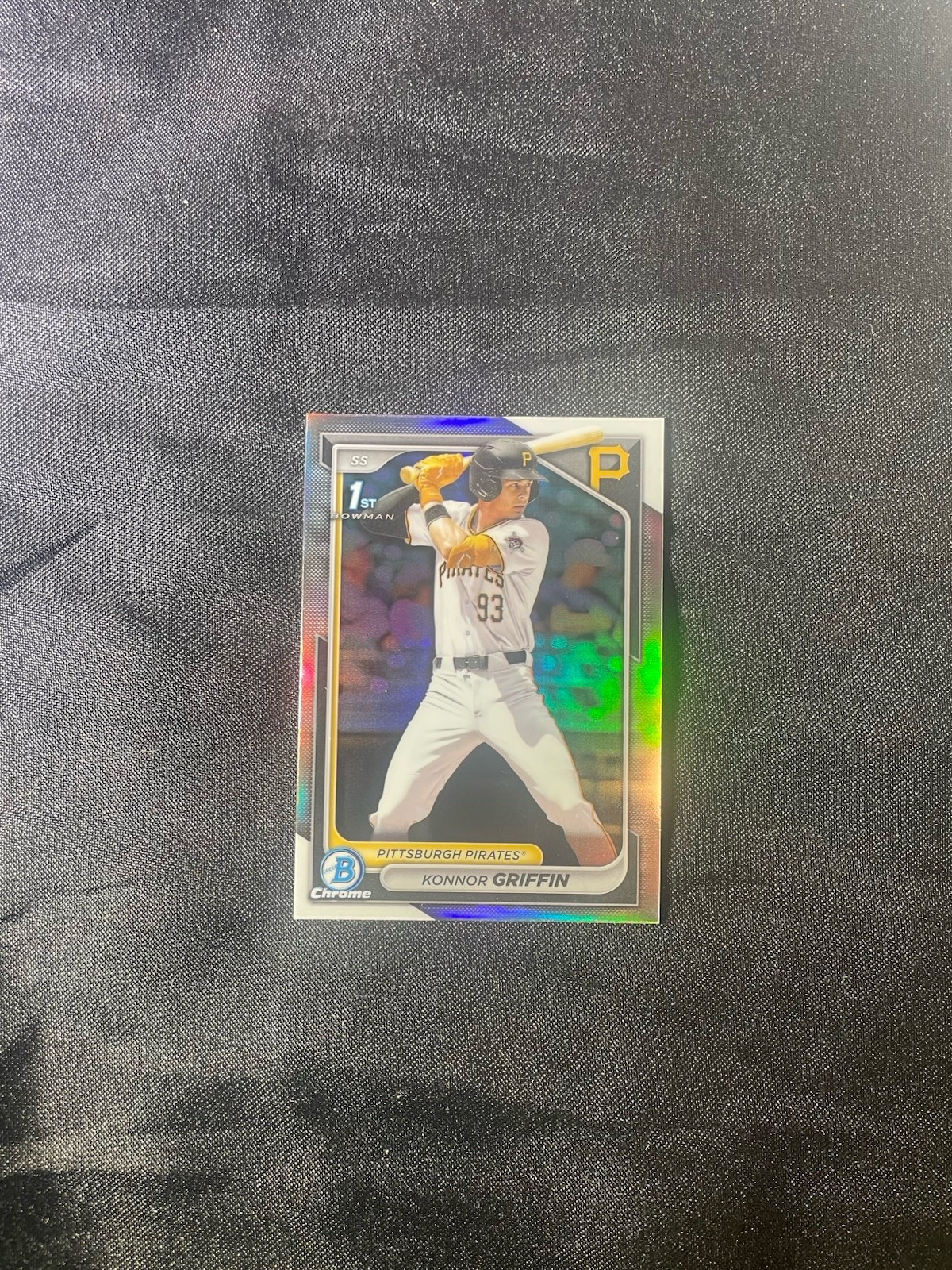 2024 Bowman Draft Konnor Griffin Chrome Refractor 1st Prospect #BDC-22 Pirates
