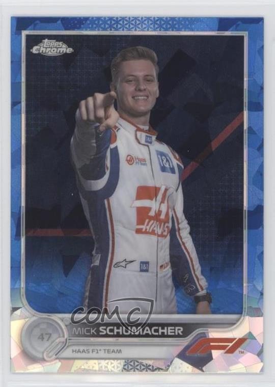 2022 Topps Chrome Sapphire Edition Formula 1 F1 Racers Mick Schumacher #69 0q0m