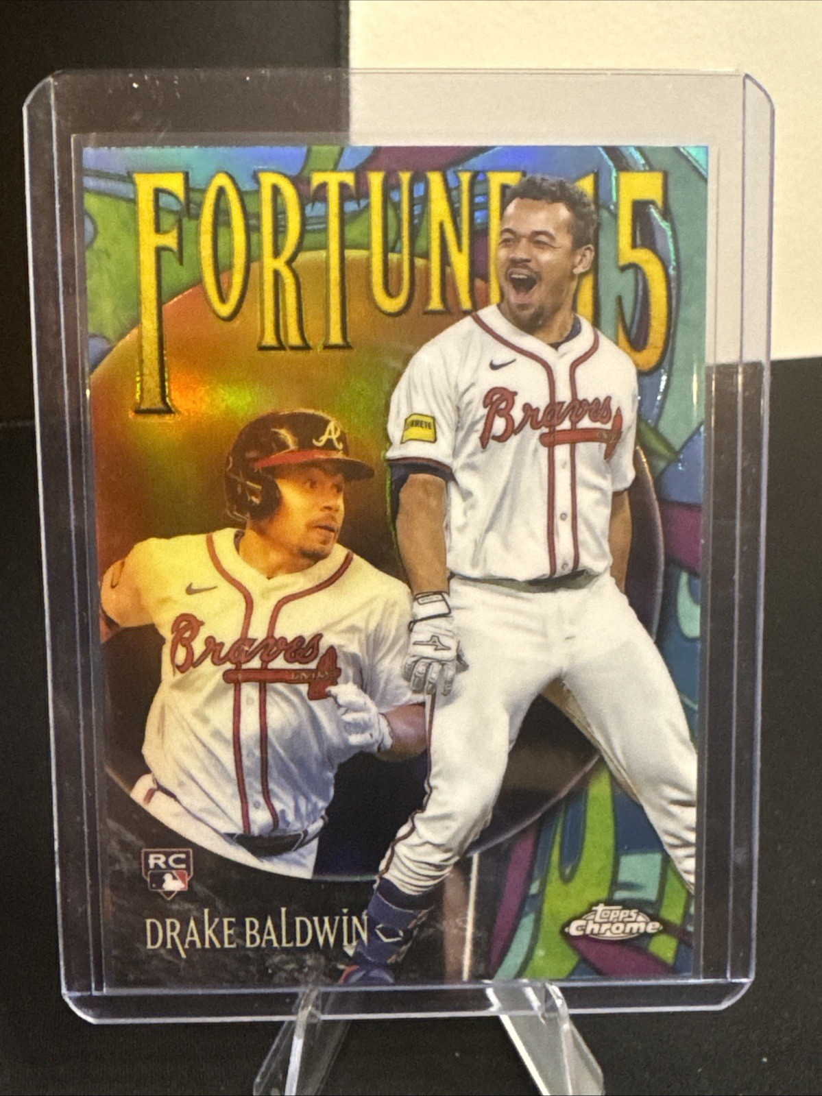 2025 Topps Chrome Update Series - Fortune 15 Drake Baldwin #F15-19 (RC) Atlanta