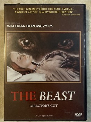The Beast (DVD, 1975) | Director's Cut | Cult Epics | OOP Rare Erotic Film