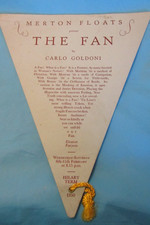 Theatre Programme Merton Floats The Fan By Carlo Goldoni  1950