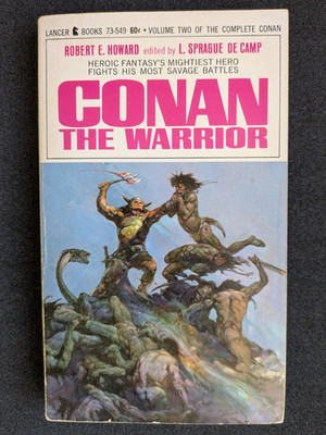 Robert E. Howard - Frank Frazetta - CONAN THE WARRIOR - Lancer 1967 - 1st print