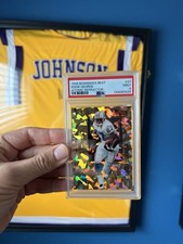 1998 Bowman's Best Atomic Refractor #27 Eddie George /100 PSA 9 Just Graded