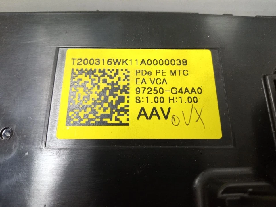 HYUNDAI I30 Se T-gdi 2020 Heater Control Panel 97250 G4aa0 - Image 4 of 4