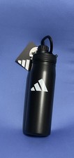 adidas 20 oz Stainless Steel Water Bottle, Insulated Double-Walled 18/8 Metal...