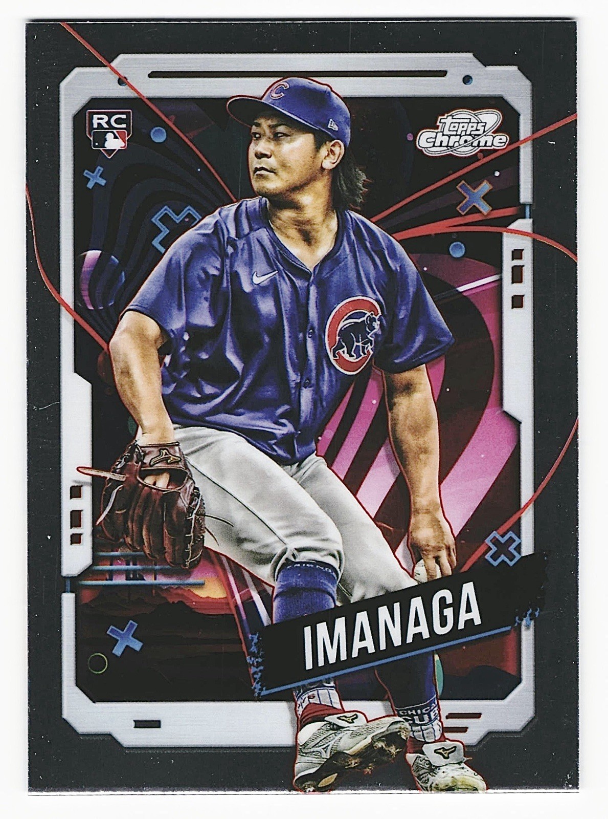 2024 Topps Chrome Cosmic Shota Imanaga Rookie Chicago Cubs #199