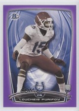 2014 Bowman Rookies Retail Purple Loucheiz Purifoy #81 0b5