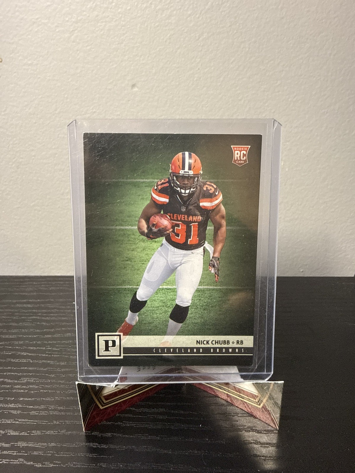 2018 Panini Football Canvas Nick Chubb RC Rookie Card Cleveland Browns #316