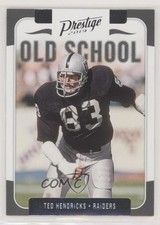 2019 Panini Prestige Old School Ted Hendricks #OS-TH HOF 1u6