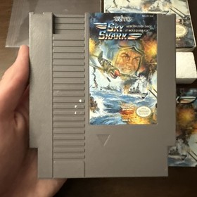 Sky Shark (Nintendo NES) Complete - Tested - Authentic