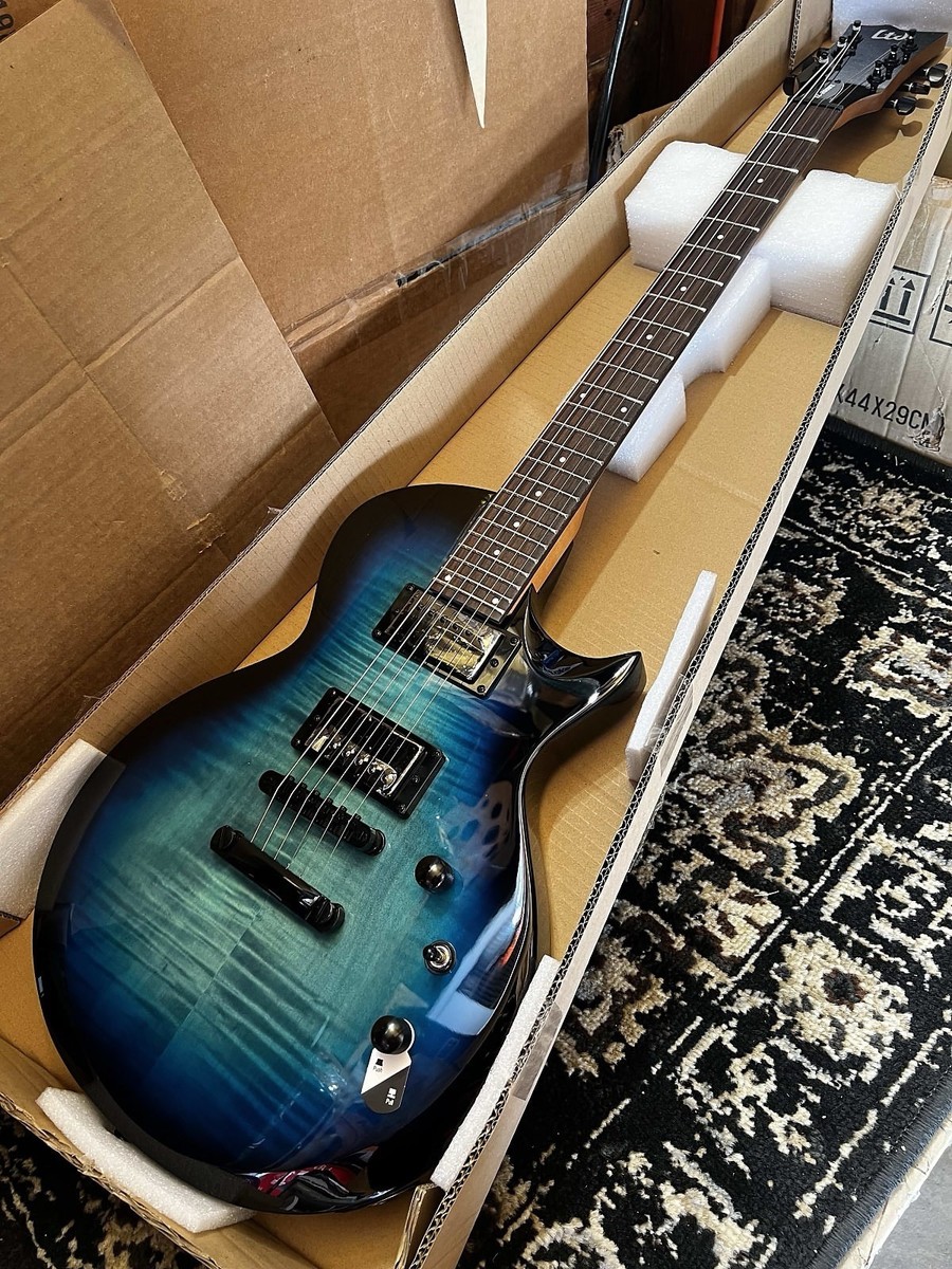 ESP LTD EC-200DX Electric Guitar - Blue Burst | eBay