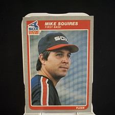 Fleer - 1985 Mike Squires #529 Chicago White Sox MLB Baseball Trading Card
