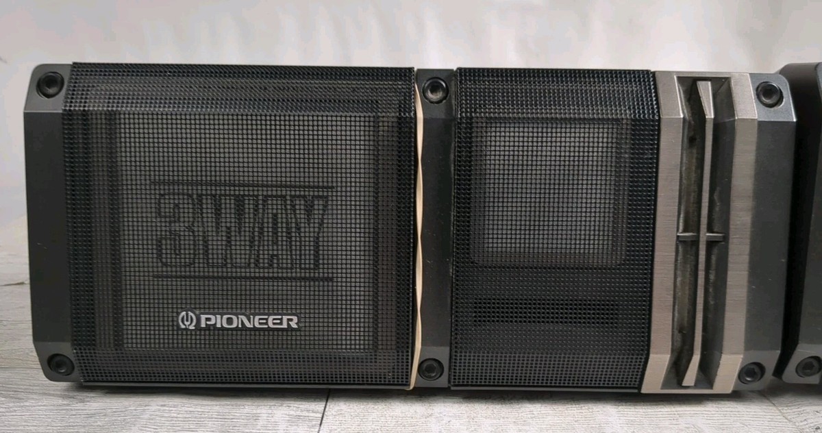 Pair of Vintage Pioneer TS-X20 3 Way Car or Bookshelf speakers