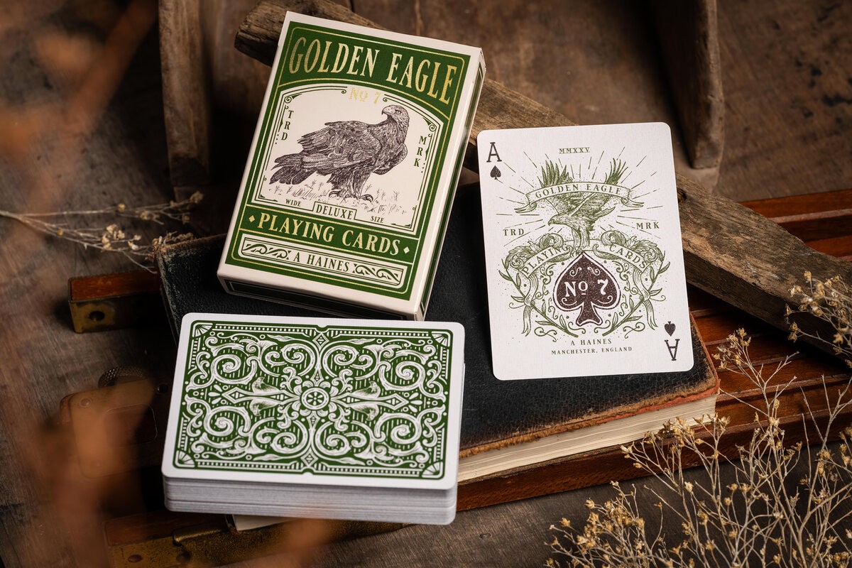 A. Haines Golden Eagle No. 7 Vintage Playing Cards - Standard Edition (UK)