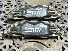 2008 - 2017 Subaru Wrx Sti Front Brake Brembo Caliper Pair Left Right