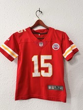 Nike Patrick Mahomes 15 Kansas City Chiefs NFL Jersey Red Size S AFL Patch