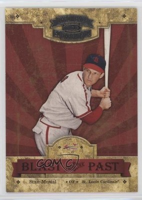 2004 Donruss Throwback Threads Blast from the Past 631/1500 Stan Musial HOF sh7