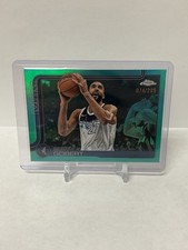 2025-26 Topps Chrome #165 Rudy Gobert Teal Refractor #/299