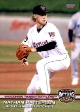 2021 Wisconsin Timber Rattlers Choice #21 Nathan Patterson Kansas City Missouri