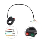 Universal Handlebar Switch  12V / 24v / 36v  Motorcycle / ATV Scooter Horn Flash
