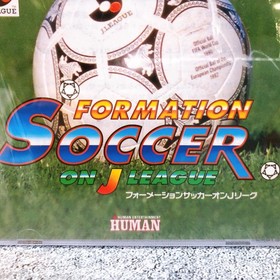 PC Engine Hu Card Formation Soccer on J League Sports Human Japan Game Sealed
