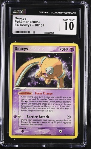 Deoxys graded CGC 10 for sale on eBay