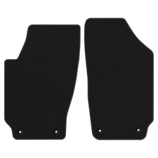 Veloursfußmatten für Skoda Fabia I Bj. 1999 - 2007 Automatten Passend VORNE ALPS