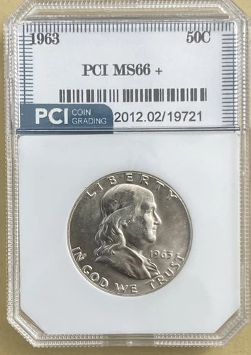 1963 BEN FRANKLIN HALF DOLLAR UNC