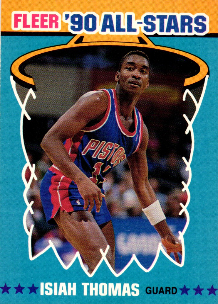 1990-91 Fleer #6 Isiah Thomas All-Stars