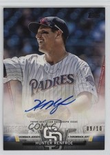 2018 Topps Salute Series 1 Mother's Day Red 9/10 Hunter Renfroe #SA-HR Auto 03lu