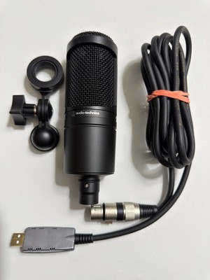 Audio-Technica AT2020 Cardioid Condenser Studio Microphone